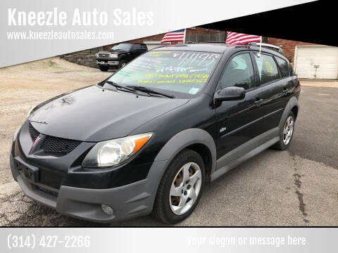 2004 Pontiac Vibe for sale at Kneezle Auto Sales in Saint Louis MO