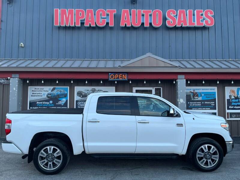 2018 Toyota Tundra for sale at Impact Auto Sales in Wenatchee WA