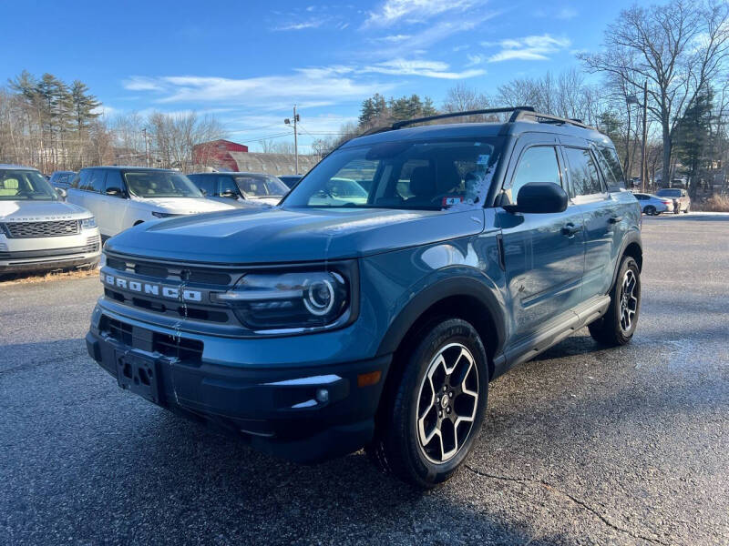 Used 2021 Ford Bronco Sport Big Bend with VIN 3FMCR9B64MRA10721 for sale in Kingston, NH