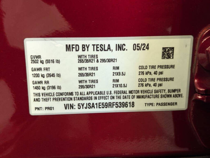 2024 Tesla Model S