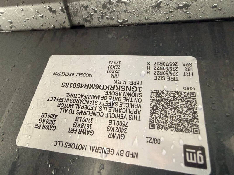 2021 Chevrolet Tahoe RST