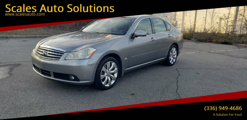 2007 Infiniti M35 for sale at Scales Auto Solutions in Madison NC