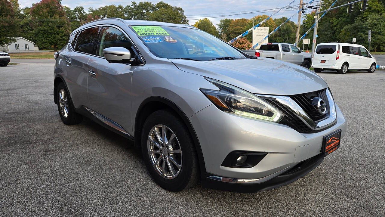 2018 Nissan Murano for sale at North Ridge Auto Center LLC in Madison, OH