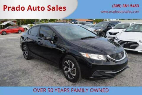 2013 Honda Civic for sale at Prado Auto Sales in Miami FL