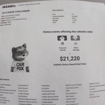 2012 Dodge Challenger R/T