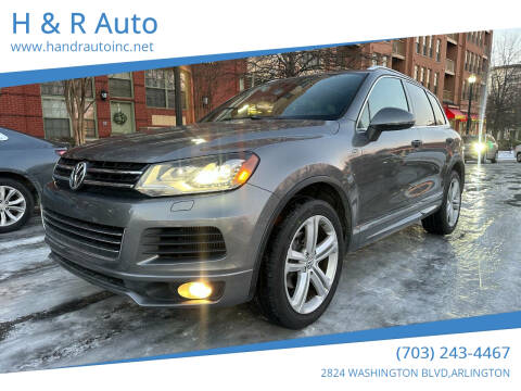 2014 Volkswagen Touareg for sale at H & R Auto in Arlington VA