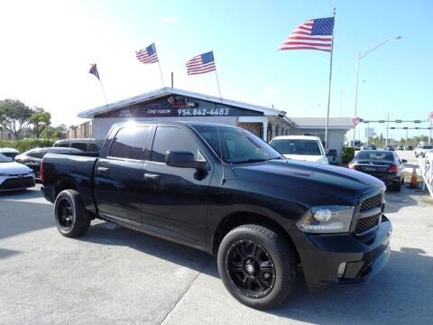 2014 RAM Ram Pickup 1500 for sale at One Vision Auto in Hollywood FL