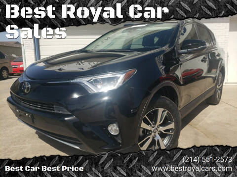 2017 Toyota RAV4 for sale at Best Royal Car Sales in Dallas TX