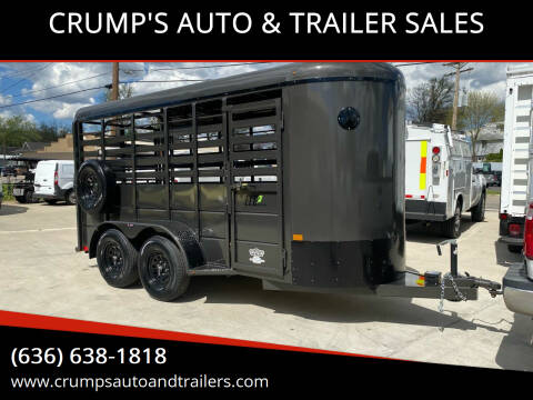 2024 Good Guys 14’ Livestock Trailer  for sale at CRUMP'S AUTO & TRAILER SALES in Crystal City MO