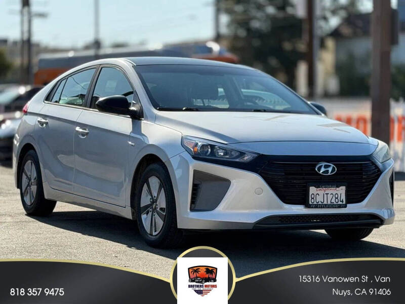 2018 Hyundai Ioniq Hybrid Blue