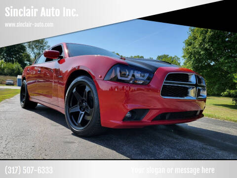 2012 Dodge Charger for sale at Sinclair Auto Inc. in Pendleton IN