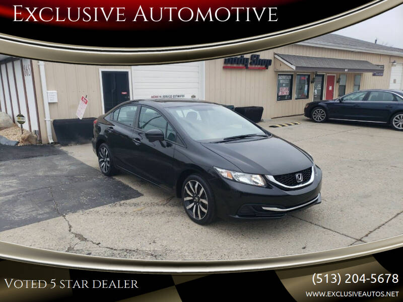 2014 Honda Civic for sale at Exclusive Automotive in West Chester OH