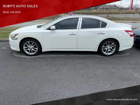 2011 Nissan Maxima for sale at RUBY'S AUTO SALES in Middletown NY