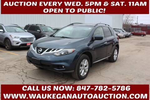 2014 Nissan Murano for sale at Waukegan Auto Auction in Waukegan IL