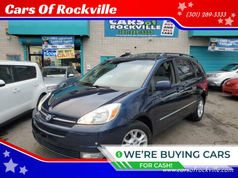 2005 Toyota Sienna for sale at Cars Of Rockville in Rockville MD