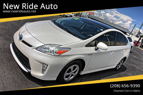 2015 Toyota Prius for sale at New Ride Auto in Rexburg ID