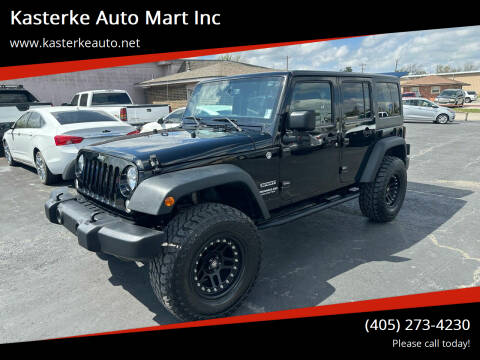 2015 Jeep Wrangler Unlimited for sale at Kasterke Auto Mart Inc in Shawnee OK