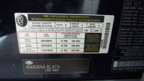 2015 Land Rover Range Rover Sport