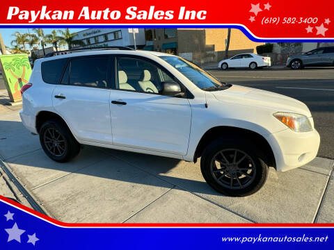 2007 Toyota RAV4 for sale at Paykan Auto Sales Inc in San Diego CA