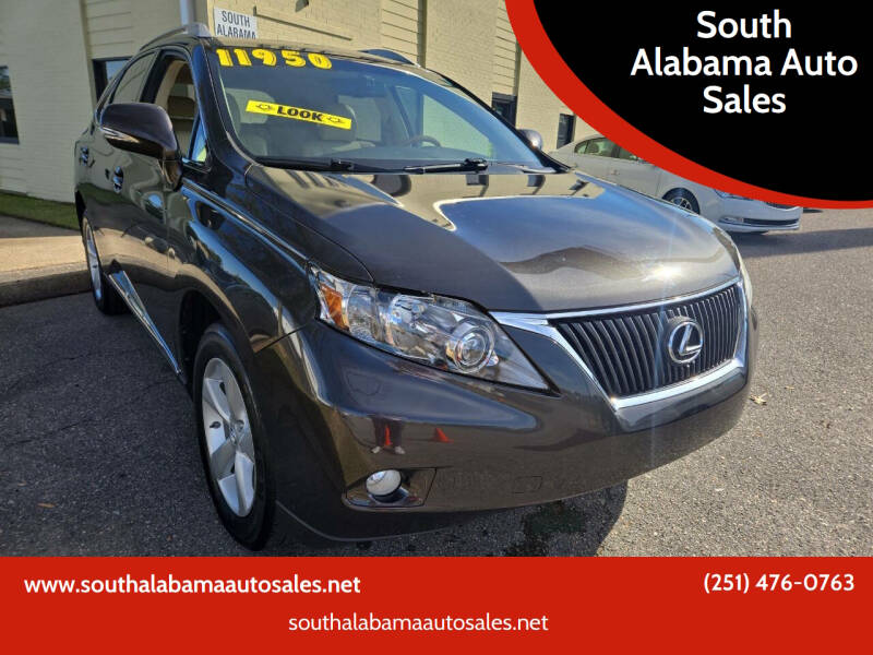 2010 Lexus RX 350 for sale at South Alabama Auto Sales in Mobile AL