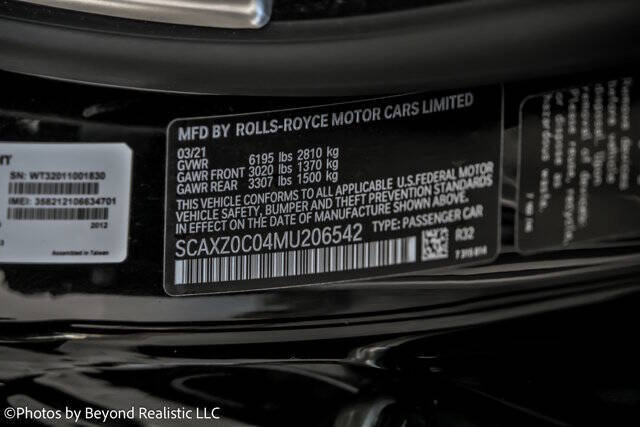 2021 Rolls-Royce Wraith