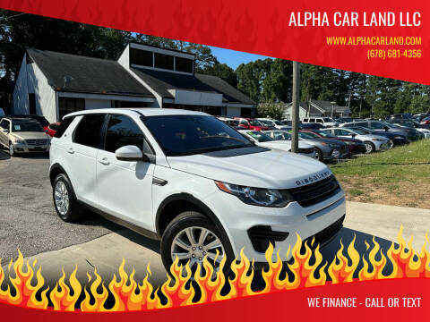 2016 Land Rover Discovery Sport for sale at Alpha Car Land LLC in Snellville GA