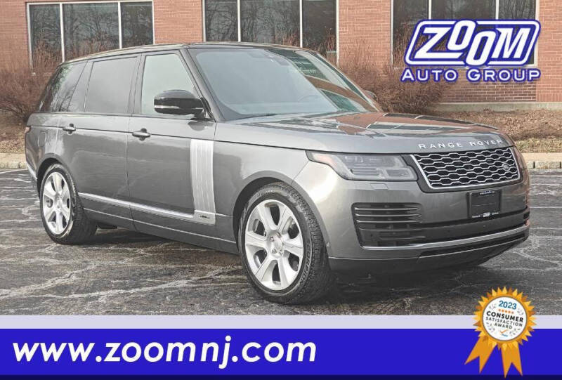 2019 Land Rover Range Rover for sale at Zoom Auto Group in Parsippany NJ