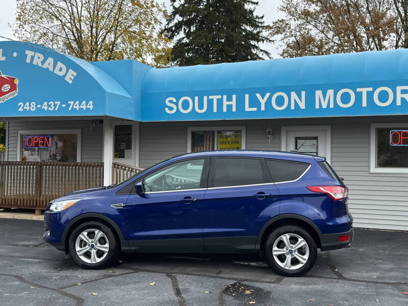 2013 Ford Escape for sale at South Lyon Motors INC in South Lyon MI