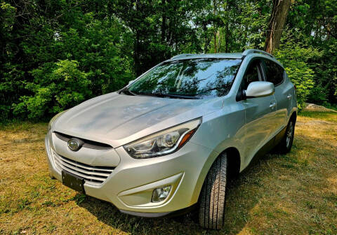 2015 Hyundai Tucson for sale at GOLDEN RULE AUTO in Newark OH