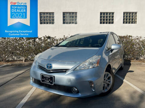 2014 Toyota Prius v for sale at UPTOWN MOTOR CARS in Houston TX