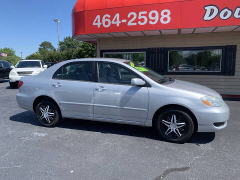 2006 Toyota Corolla for sale at Doug White's Auto Wholesale Mart in Newton NC