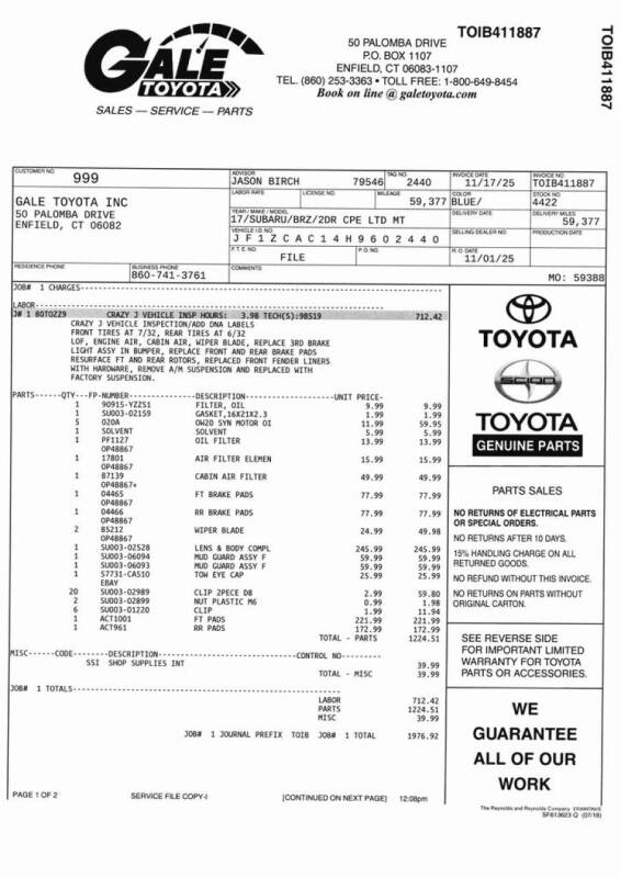 2017 Subaru BRZ Limited