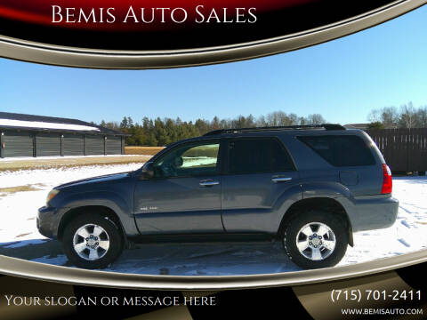 2007 Toyota 4Runner for sale at Bemis Auto Sales in Crivitz WI