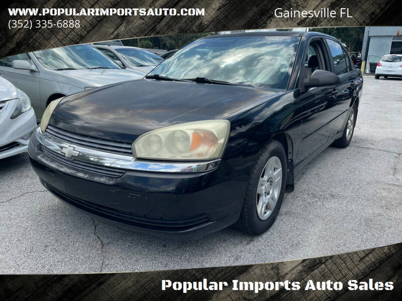 2005 Chevrolet Malibu for sale at Popular Imports Auto Sales in Gainesville FL