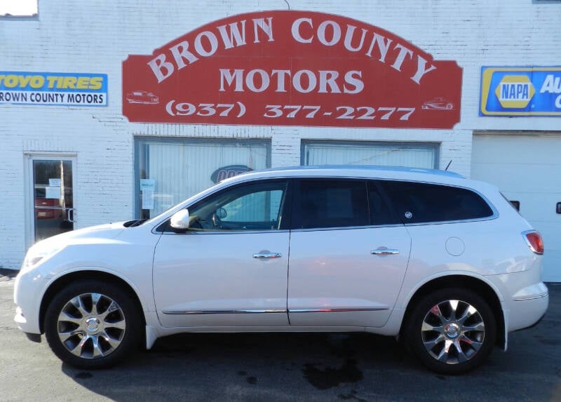 2016 Buick Enclave for sale at Brown County Motors in Russellville OH