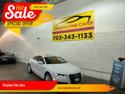 2013 Audi A7 for sale at Virginia Fine Cars in Chantilly VA