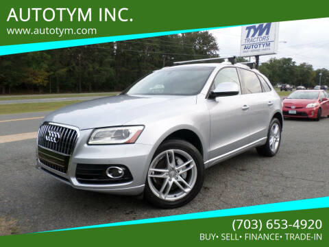 2016 Audi Q5 for sale at AUTOTYM INC. in Fredericksburg VA