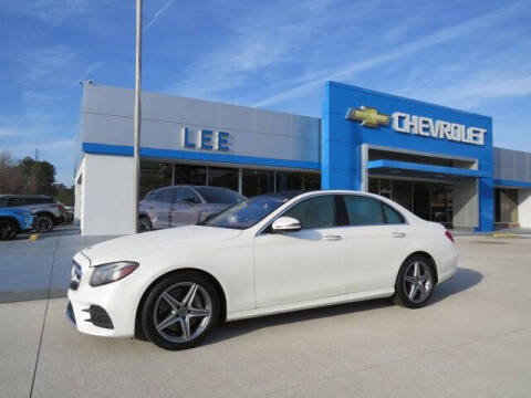 2018 Mercedes-Benz E-Class for sale at LEE CHEVROLET PONTIAC BUICK in Washington NC