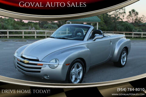 2004 Chevrolet SSR for sale at Goval Auto Sales in Pompano Beach FL