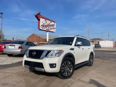 2018 Nissan Armada for sale at Southwest Car Sales in Oklahoma City OK