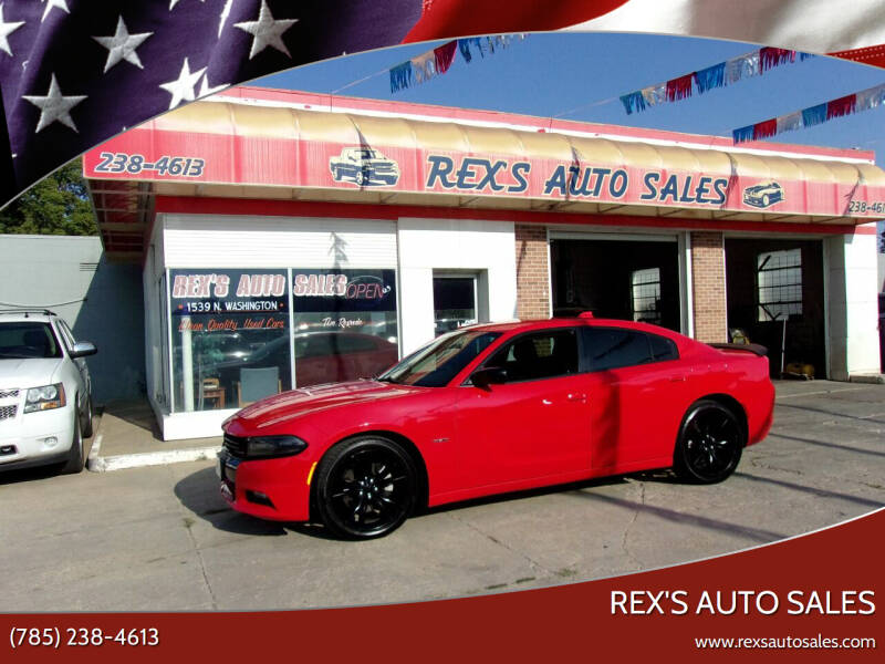 2016 Dodge Charger for sale at Rex's Auto Sales in Junction City KS