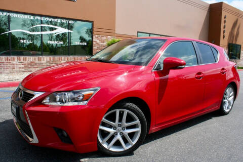 2016 Lexus CT 200h for sale at CK Motors in Murrieta CA