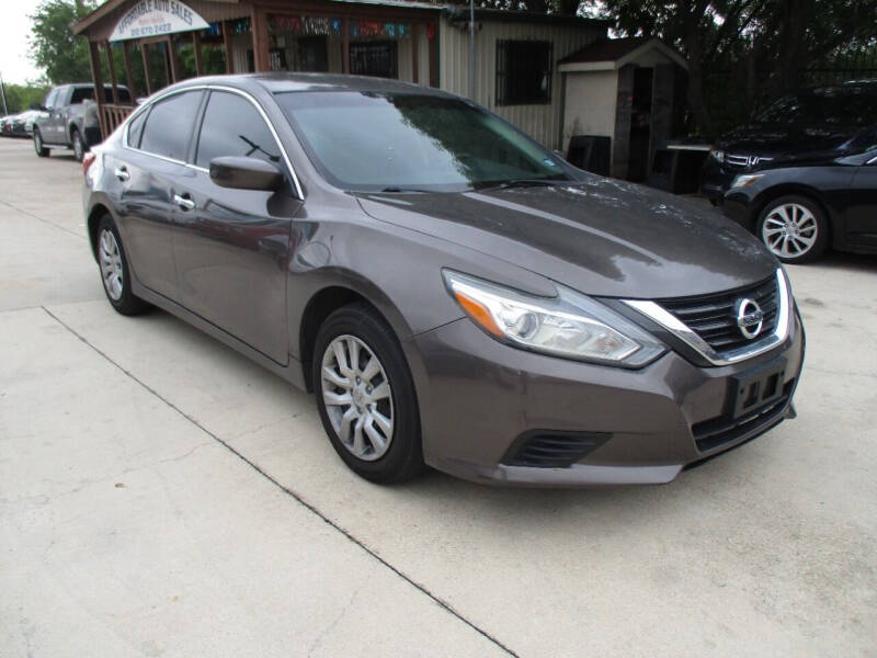 2016 Nissan Altima for sale at AFFORDABLE AUTO SALES in San Antonio TX