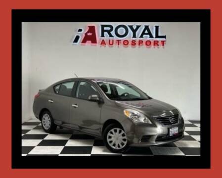 2014 Nissan Versa for sale at Royal AutoSport in Elk Grove CA