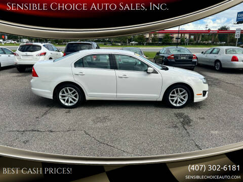 2011 Ford Fusion for sale at Sensible Choice Auto Sales, Inc. in Longwood FL