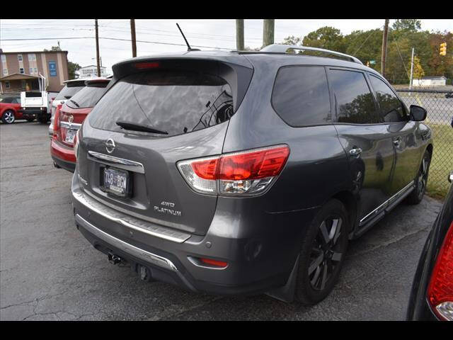 2015 Nissan Pathfinder Platinum