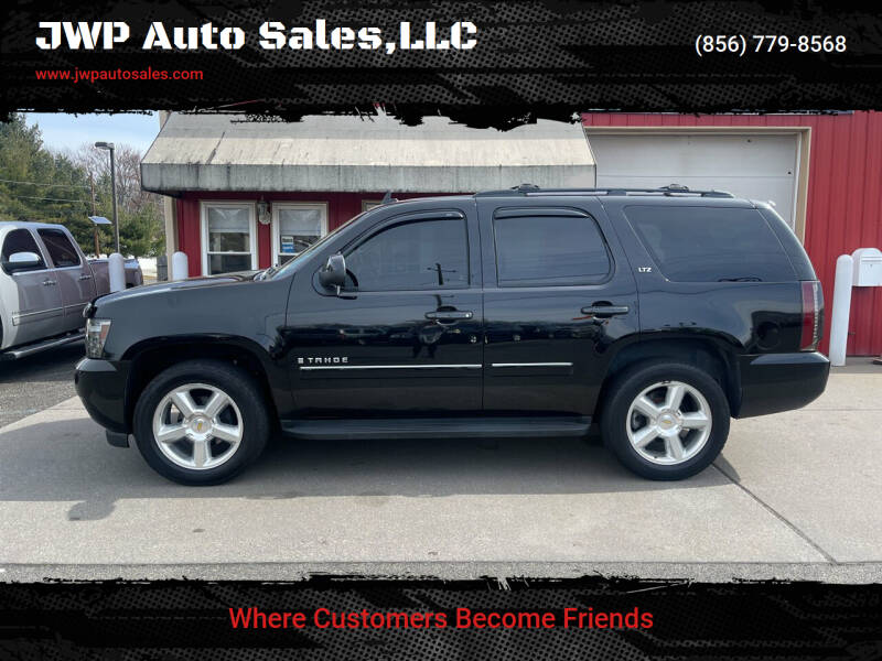 2008 Chevrolet Tahoe for sale at JWP Auto Sales,LLC in Maple Shade NJ