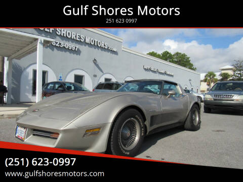 1982 Chevrolet Corvette for sale at Gulf Shores Motors in Gulf Shores AL