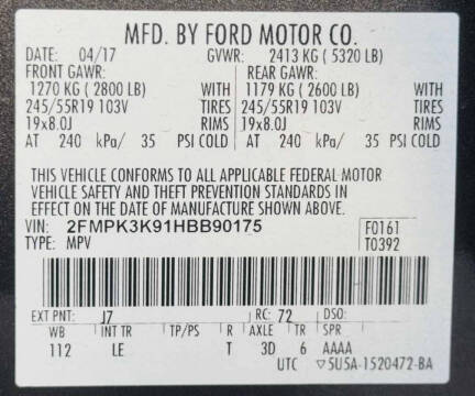 2017 Ford Edge Titanium