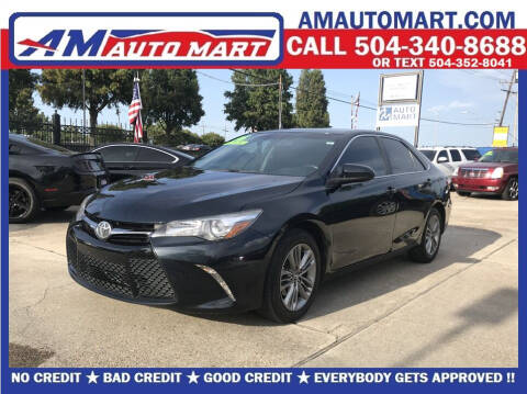 2016 Toyota Camry for sale at AM Auto Mart Marrero LLC in Marrero LA